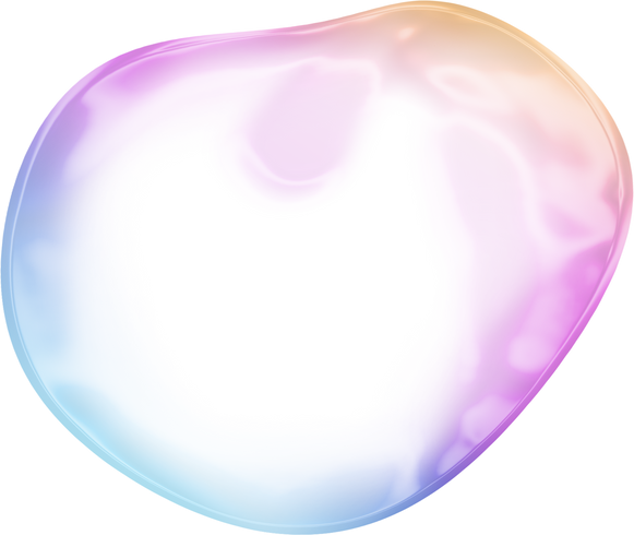 colorfull transparent bubble